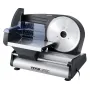 Meat Slicer, 7.5 inch Electric Deli Food Slicer, 180W Meat Cutter with two Premium SUS420 Blades, 0-0.6 inch Adjustable Thicknes