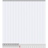 Strip gardin PVC Door Curtain 96 "X 96" køligere fryser klar plastik