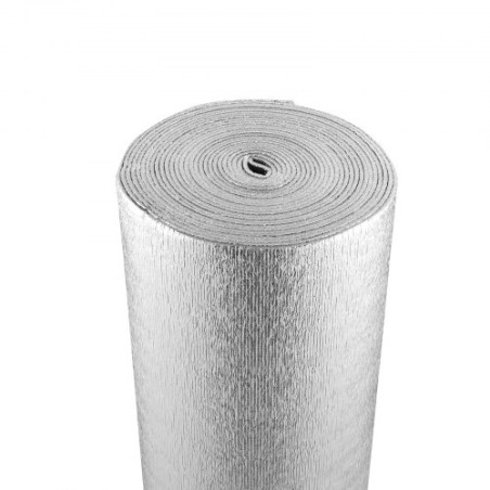 Double Reflective Insulation Roll Foam Core Radiant Barrier 48 in x 50 ft