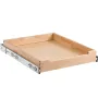 Pull Out Cabinet Organizer, 17"W x 21"D Cabinet Drawer, Soft Close Slide out Shelf, Heavy-Duty Sliding Wood Drawer, Bottom and S