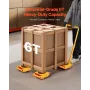 Machine Skate 13228 lbs 6t Machinery Skate Dolly med håndtag