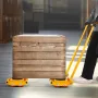 Machine Skate 13228 lbs 6t Machinery Skate Dolly med håndtag