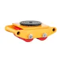 Machine Skate 13228 lbs 6t Machinery Skate Dolly med håndtag