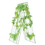 A-ramme agurkeespalier 122 x 81 cm foldbart metalhaveespalier