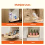 Pull Out Cabinet Organizer, 14"W x 21"D Cabinet Drawer, Soft Close Slide out Shelf, Heavy-Duty Sliding Wood Drawer, Bottom and S