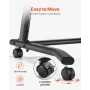 Cycling Desk, Mobile Foldable Multi-Functional Bike Trainer & Treadmill Desk with Lockable Wheels, Non-Slip Multi-Slot Bike Trai
