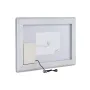 LED Bathroom Mirror, 70 x 100 cm LED Bathroom Vanity Mirror with Frontlit and Backlit, Anti-Fog Memory Mirror with Lights, Stepl