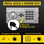 Digital depositar Safe Electronic Code Lock, Deposit Safe med