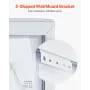 LED Bathroom Mirror, 60 x 80 cm LED Bathroom Vanity Mirror with Frontlit and Backlit, Anti-Fog Memory Mirror with Lights, Steple