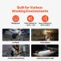 Underhood Work Light, 1450LM, 4400mAh Rechargeable Magnetic Bright LED Light, Portable Cordless Mechanic Work Light Bar, for Car