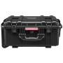 2.5 Cu.ft Weatherproof Hard Case, Waterproof Hard Case with Rolling Wheels and Retractable Pull Handle, IP67 Waterproof Protecti