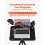 Stationær cykeldesk cykeltræner fitness -skrivebord med
