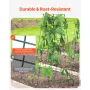 A-ramme agurkeespalier 91 x 81 cm foldbart metalhaveespalier