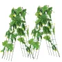 A-ramme agurkeespalier 91 x 81 cm foldbart metalhaveespalier