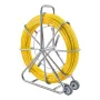 Fish Tape Puller Fiberglass 200mx7,9mm (656 ft 5/16 in) Wire Cable Running Duct Rodder
