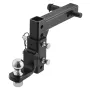 Justerbar trailer Hitch 2 "Modtager 9" Drop Ball Mount Hitch