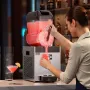 Commercial Slushy Machine, 12L Single Tank Frozen Drink Machine, 48 Cups Stainless Steel Margarita Smoothie Frozen Drink Maker, 