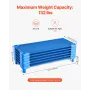 Stackable Kiddie Cot, Pack of 6, Portable Toddler Nap Cots, Standard Size 52" L x 23" W Daycare Cots for Kids, Preschool Classro