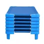 Stackable Kiddie Cot, Pack of 6, Portable Toddler Nap Cots, Standard Size 52" L x 23" W Daycare Cots for Kids, Preschool Classro
