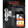 Justerbar trailer Hitch 2 "Modtager 8" Drop Tri-Ball Hitch