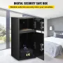 33 "Digital dobbeltdør Safet Depository Box Safes Cash Office