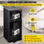 33 "Digital dobbeltdør Safet Depository Box Safes Cash Office