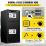 33 "Digital dobbeltdør Safet Depository Box Safes Cash Office
