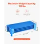 Stackable Kiddie Cot 52 "X 23" Daycare Nap Coter til Kids Blue