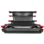 Baking Pans Set, 8-Piece, Nonstick Carbon Steel Cookware Sheets & Trays, Stackable Kitchen Oven Bakeware Cooking Sets with Silic