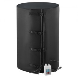 55 Gal Metaltrommelvarme 1300W 0-145â „‰ Justerbar m/ uafhængig termostat