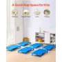 Stackable Kiddie Cot 42 "X 23" Daycare Nap Coter til Kids Blue
