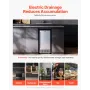 Undercounter Ice Maker 80 lbs/dag indbygget ismaskine med
