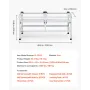 Vaskemaskine Stand piedestal 48,5x25 tommer 590 lb med