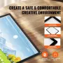 Light Board, A3 LED Light Pad with 6 Level Dimmable Brightness, Rechargeable Light Table for Tracing, Light Box for Diamond Pain