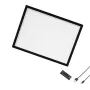Light Board, A3 LED Light Pad with 6 Level Dimmable Brightness, Rechargeable Light Table for Tracing, Light Box for Diamond Pain