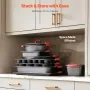 Bagepande sæt 10-delt nonstick carbon stål sæt med