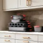 Bagepande sæt 10-delt nonstick carbon stål sæt med