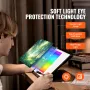A4 LED Light Board Genopladelig sporingspude 5 niveau dæmpbar