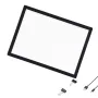 A4 LED Light Board Genopladelig sporingspude 5 niveau dæmpbar