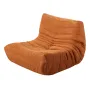 Bean Bag Chair, L-Shaped Bean Bag Chair with Soft Armrests and Storage Pocket, 25D Memory Foam Filled with Soft Teddy Velvet Cov