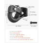 Pintle Hook, 30000 lbs Towing Capacity, Trailer Hitches Receiver Hook Fits for 2.5-inch to 3-inch Lunette Ring with Mounting Kit