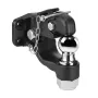 Pintle Hitch Combination 2 "Hitch Ball for 2,5" -3 "Lunette