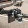 Pintle Hitch 2-5/16 "Mount Hitch Ball til 2,5" -3 "Lunette Ring