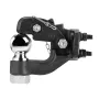 Pintle Hitch 2-5/16 "Mount Hitch Ball til 2,5" -3 "Lunette Ring