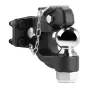 Pintle Hitch 2-5/16 "Mount Hitch Ball til 2,5" -3 "Lunette Ring