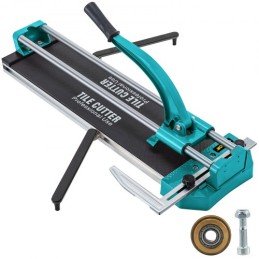 31 Inch/800mm Tile Cutter Double Rails & Brackets Manual Tile Cutter 3/5 in Cap w/Precise Laser Manual Tile Cutter Tools for