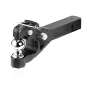 Pintle Hook, 16000 lbs Towing Capacity, Pintle Hook Hitch for 2-inch Hitch Hook Military Receiver, Combination 2-inch Hitch Ball