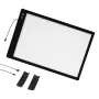 Light Board, A2 LED Light Pad with 6 Level Dimmable Brightness, Rechargeable Light Table for Tracing, Light Box for Diamond Pain