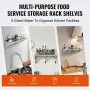 72" x 18" Stainless Steel Wall Mounted Shelf Kitchen Restaurant Shelving