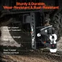 Pintle Hitch 2 inches Modtager Hook 2,5-3 inches Lunette Ring